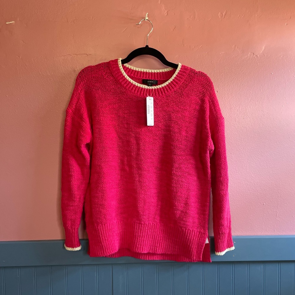J Crew - Tipped Beach Sweater